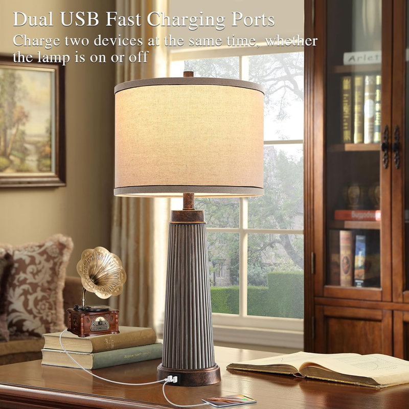 Vintage nightstand lamps cheap